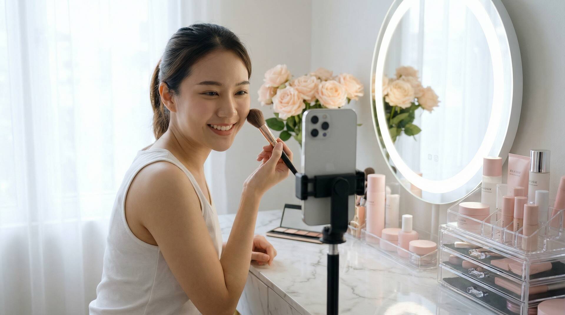 jk制服美妆视频教程